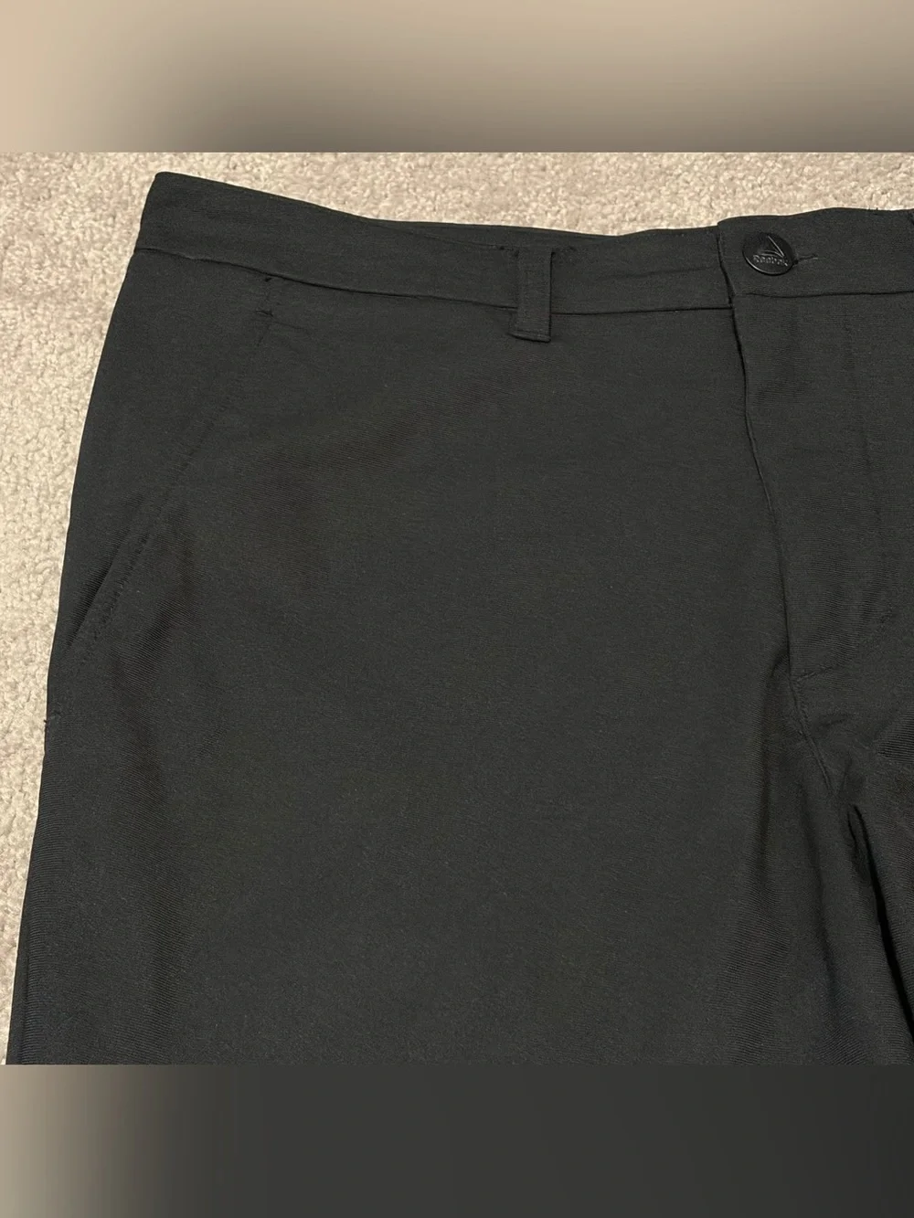 Reebok Tapered Golf Pants Men’s 32x32 Fits 34x32 Black Performance Chino Stretch